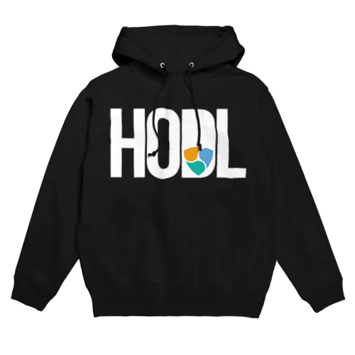 HODL XEM #2 Whitefont Hoodie