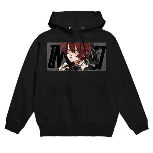 流し目ウルフ Hoodie