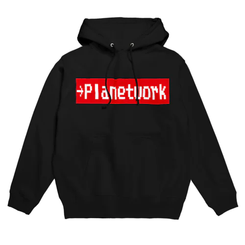 PLANETWORKドットロゴ Hoodie