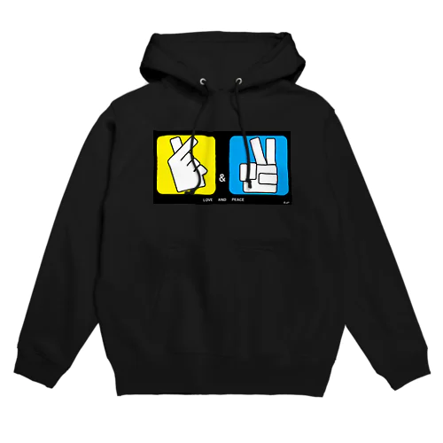 ラブアンドピース Hoodie