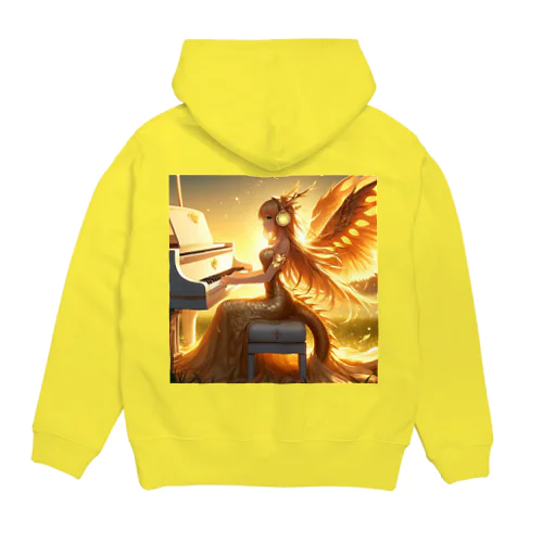 光のドラゴンガール Hoodie