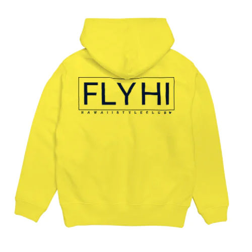 〔Back Print〕 FLY HI BOX Hoodie