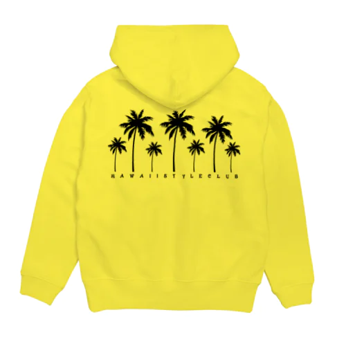 〔Back Print〕 Palm tree Hoodie