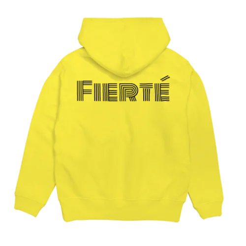 【Fierté】全色背面ロゴ Hoodie