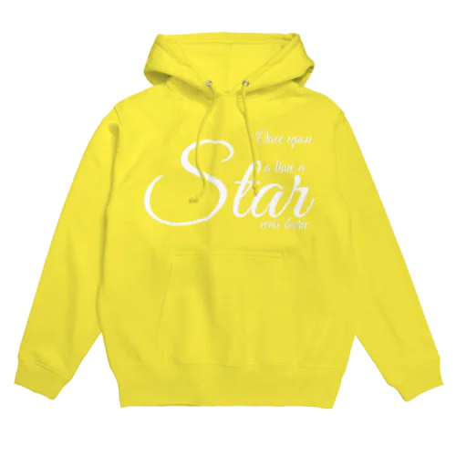 スター白 Hoodie