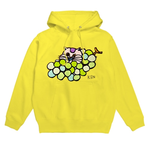 マスカットねこ Hoodie