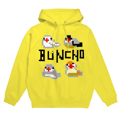 ドットな文鳥ず Hoodie