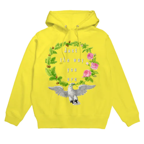 幸福を運ぶ鳥「Just the way you are」 Hoodie