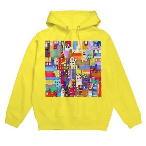 どこかの街 Hoodie