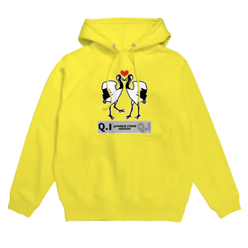 【Q.Iシリーズ】タンチョウ鶴 Hoodie