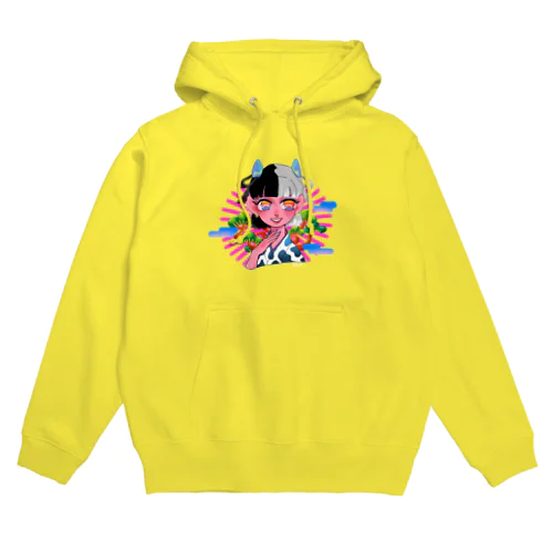 ⛩！謹賀新年！⛩うしガ〜ル🐄🐄 Hoodie