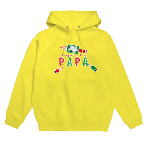 ちびた色鉛筆 PAPA*B Hoodie