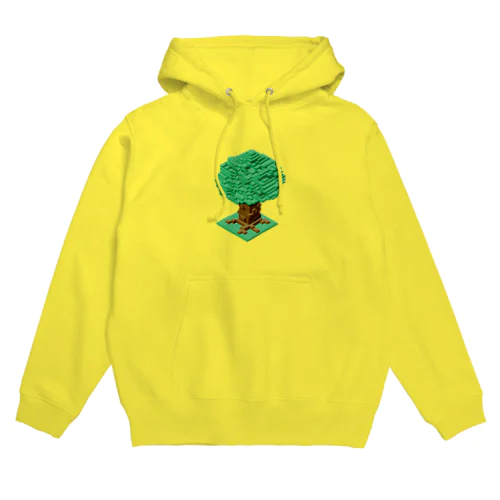 この木なんの木ブロックの木 Hoodie