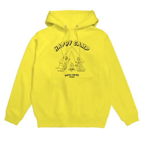 HAPPY CAMP（サーベルタイガーとネアンデルタール人） Hoodie