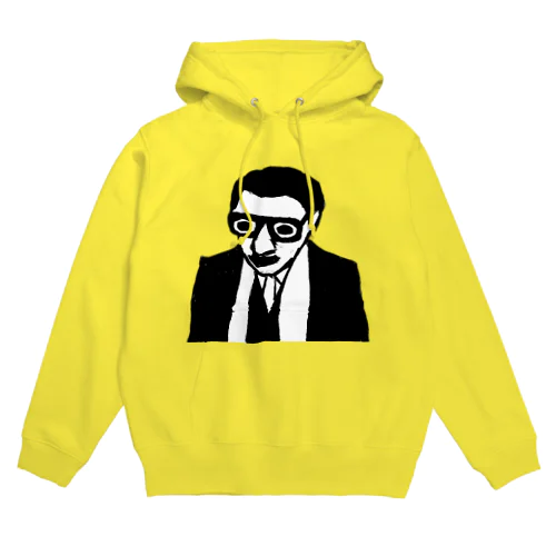 眼鏡の紳士 01 Hoodie