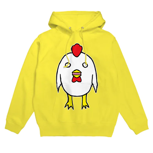 これはニワトリなのか…？ Hoodie