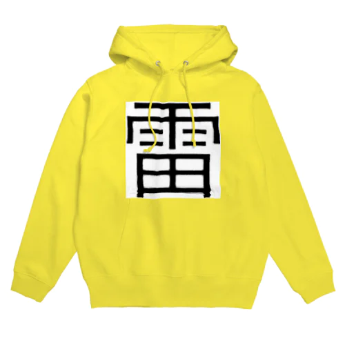 Nice Kanji KAMINARI パーカー