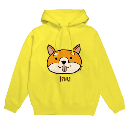 Inu (犬) 色デザイン パーカー