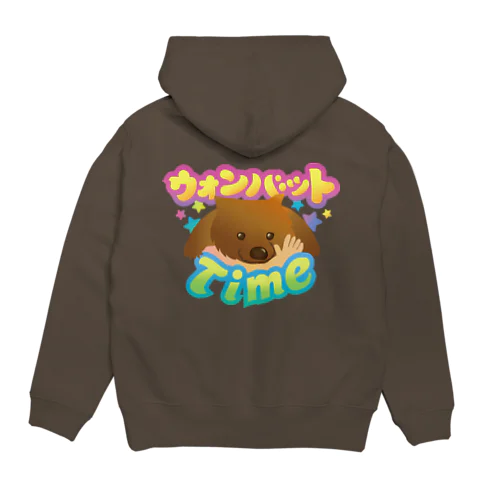 ウォンバットTimeロゴ Hoodie