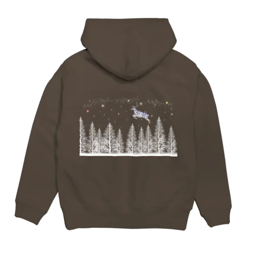 snow snow reindeer  Ⅱ Hoodie