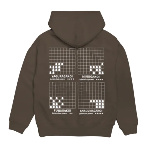 将棋の囲い Hoodie