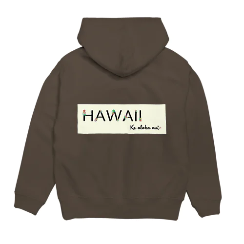 HAWAII　プルメリア Hoodie