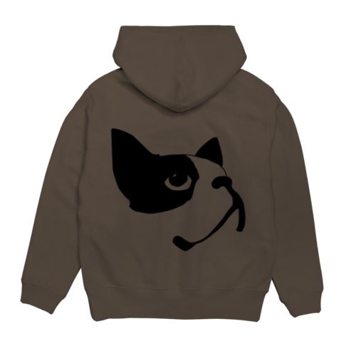 ボストンテリア(きりっ) Hoodie