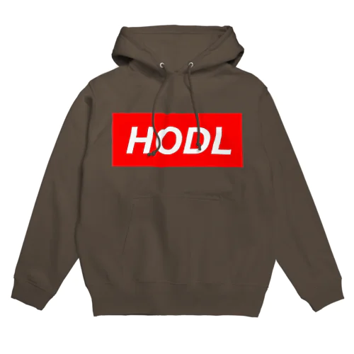 HODLシリーズ(RED&WHITE) パーカー