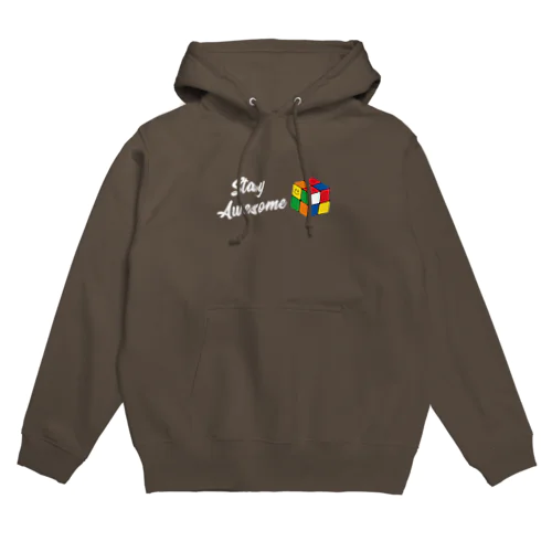 Stay Awesome ルービックキューブ Hoodie