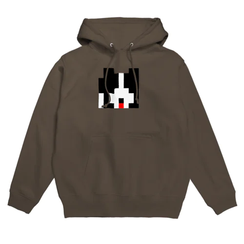 ボーダーコリー　ドットなレオ Hoodie