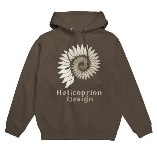 HelicoprionDesignロゴマークver.1 Hoodie