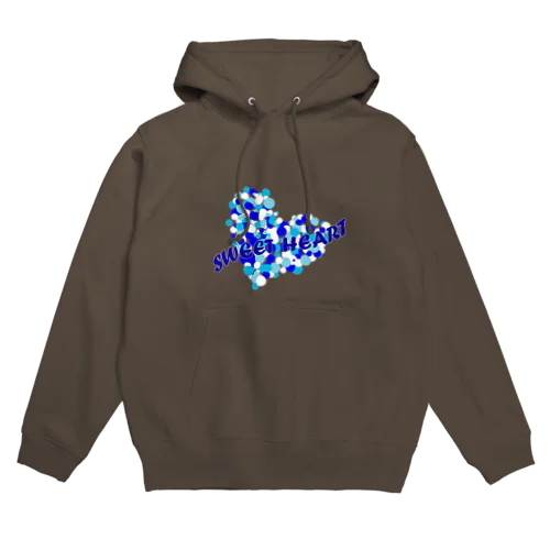 スイートハート　ブルー　青 Hoodie