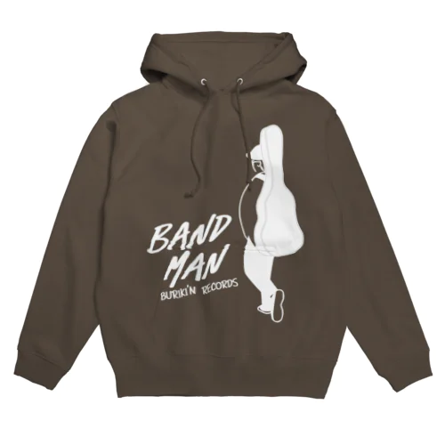 BANDMAN(ロゴ白) Hoodie