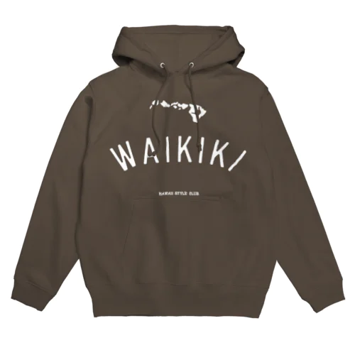 WAIKIKI　WHT LOGO パーカー