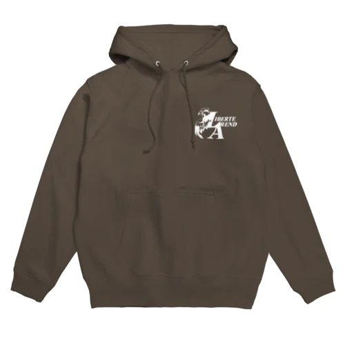 LiberteArend白文字 Hoodie