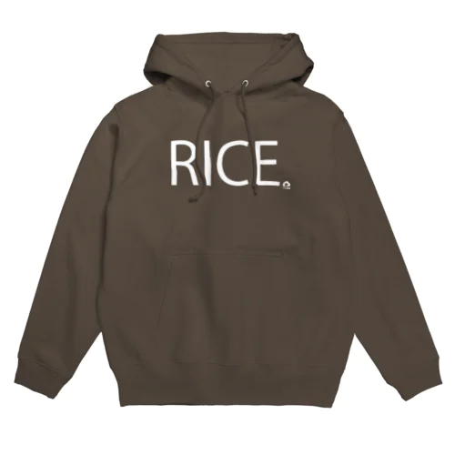 つじ農園オリジナルRICEグッズ パーカー