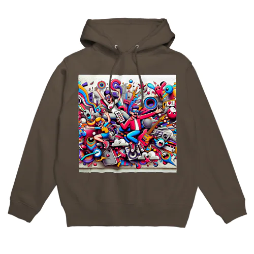 ポップアート Hoodie