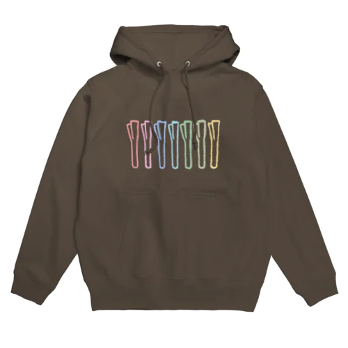 レインボーながねぎ Hoodie