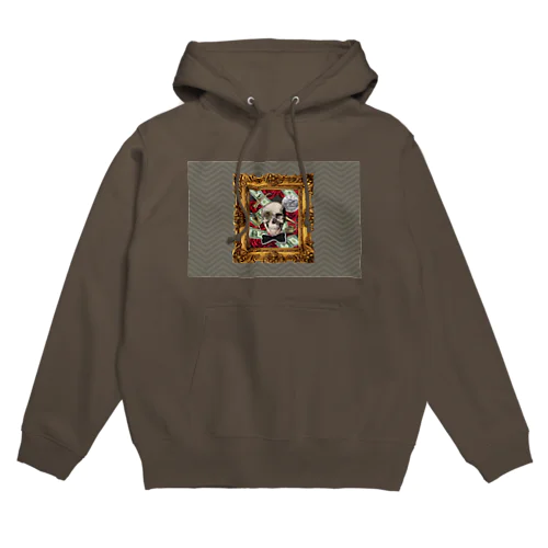 スカル コラージュ Hoodie