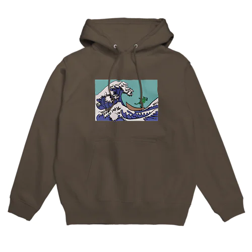 井の中の蛙、大海を知った。 Hoodie