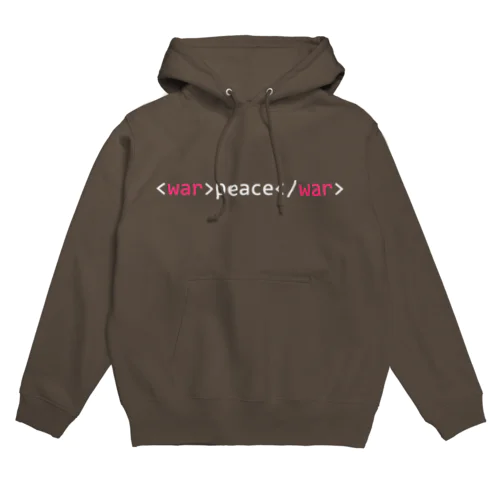 HTML Tags - War and Peace Hoodie