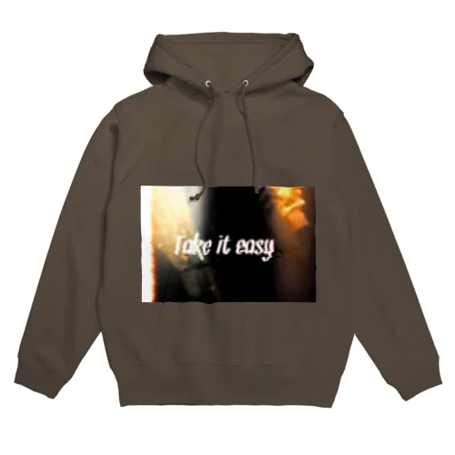 テイクイットイージー Hoodie