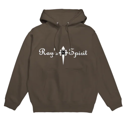 Ray's Spirit Logo ⑤（WHITE） パーカー