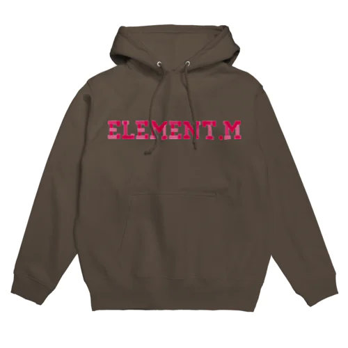 element.m pink パーカー