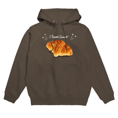 バタークロワッサン　白色チョークver Hoodie