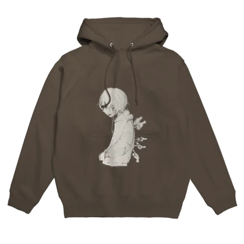 刺さったままの後ろ指パーカー2 Hoodie