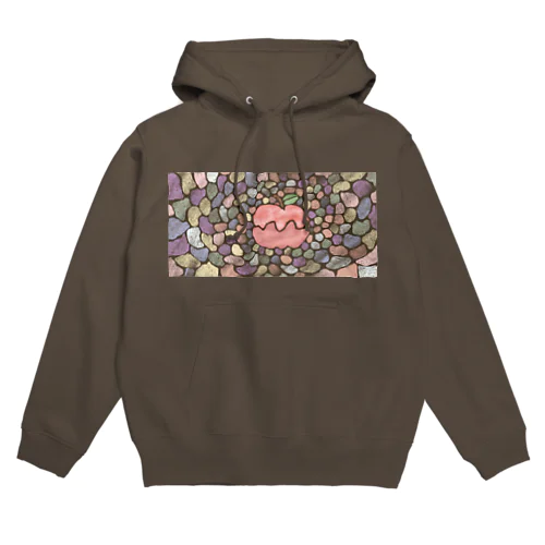 ステンドグラス風りんご Hoodie