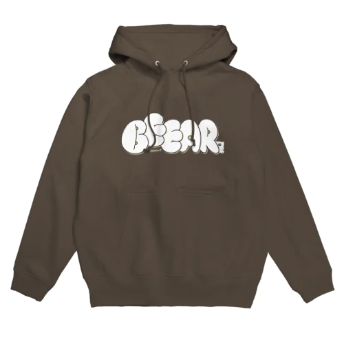 BEEAR GA #1 white パーカー