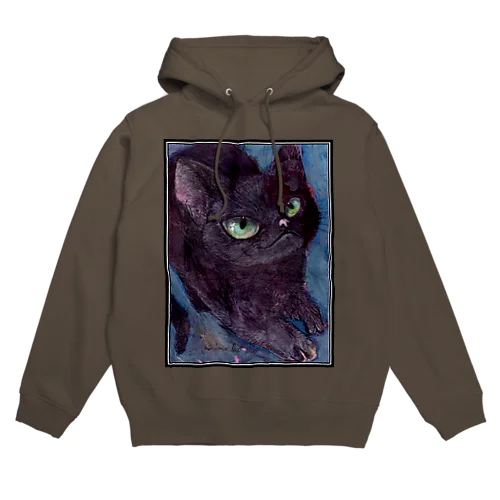 黒猫 Hoodie