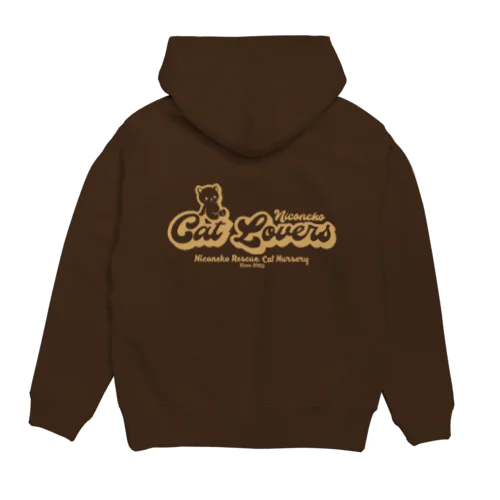 アメリカンクラシックな猫好きパーカー登場🐱（ベージュマーク） Hoodie